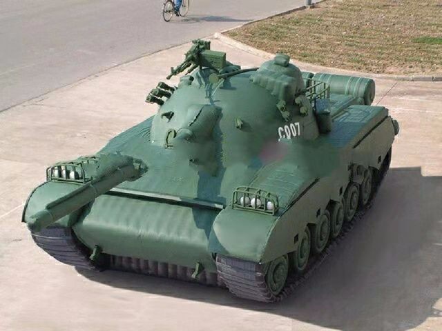 武夷山军用充气坦克车